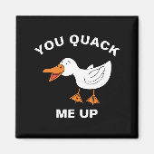 Aimant Vous Me Quittez Drôle Agriculture Animal Canard Pu (Devant)