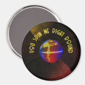 Aimant Vous me tournez à droite (Recto/Verso)