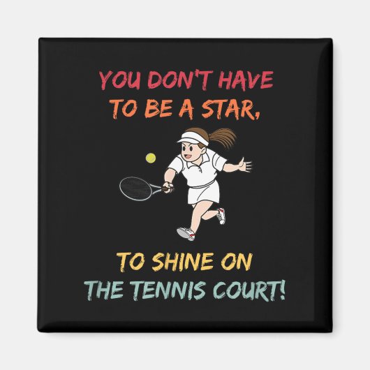 Aimant Vous n'avez pas à être une star (Devant)