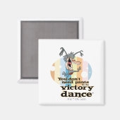 Aimant Vous n'avez pas besoin de pantalons pour la danse  (Recto/Verso)