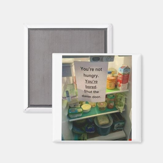 Aimant Vous n'avez pas faim (Recto/Verso)