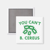 Aimant Vous ne pouvez pas B. Cereus (Recto/Verso)