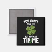 Aimant Vous ne pouvez pas m'embrasser mais vous pouvez me (Recto/Verso)