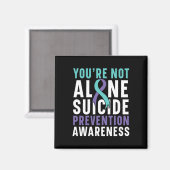 Aimant Vous n'êtes pas la seule prévention du suicide de (Recto/Verso)