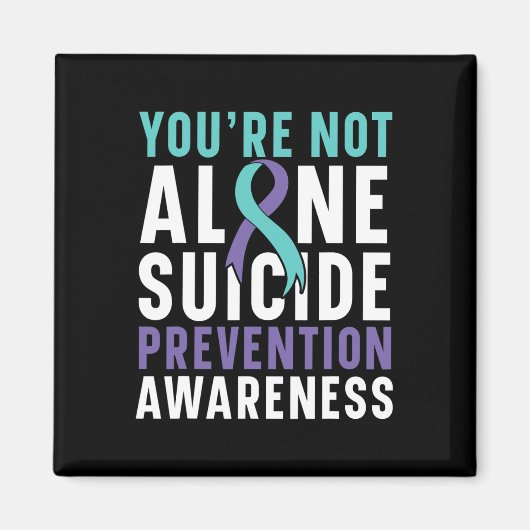Aimant Vous n'êtes pas la seule prévention du suicide de (Devant)