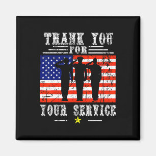 Aimant Vous Pour Vos Services Patriotique - Anciens Comba