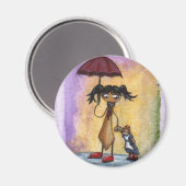 Aimant Vous Pourriez Obtenir De L'Aimant Humide (Recto/Verso)