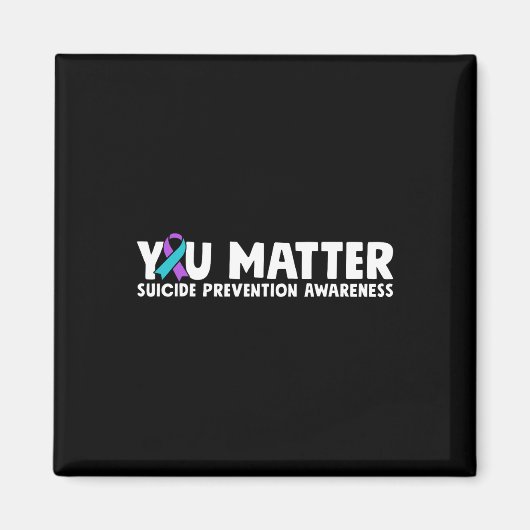 Aimant Vous Problème Prévention Suicide Sensibilisation T (Devant)