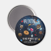 Aimant Vous rendez mon univers doux Saint Valentin (Recto/Verso)
