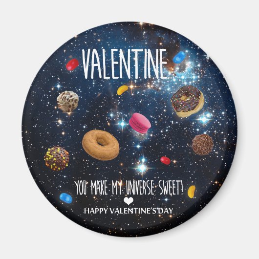 Aimant Vous rendez mon univers doux Saint Valentin (Devant)