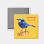 Aimant vous souhaitant le bonheur (Recto/Verso)