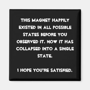 Aimant Vous vous êtes effondrés il ! Humour de physique