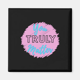 Aimant Vous Vraiment - Coeur Lumineux rose Et Bleu Design