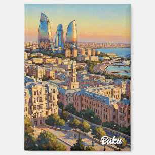 Aimant Voyage à Bakou Azerbaïdjan