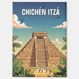 Aimant Voyage à Chichen Itza au Mexique
