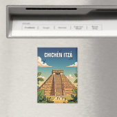 Aimant Voyage à Chichen Itza au Mexique (In Situ (Lave-vaisselle))