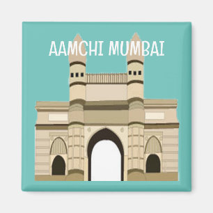 Aimant Voyage à la Porte de l'Inde de Mumbai