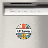 Aimant Voyage à Ottawa Canada (In Situ (Lave-vaisselle))
