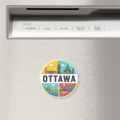 Aimant Voyage à Ottawa Canada (In Situ (Lave-vaisselle))