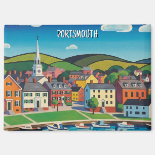 Aimant Voyage à Portsmouth dans le New Hampshire
