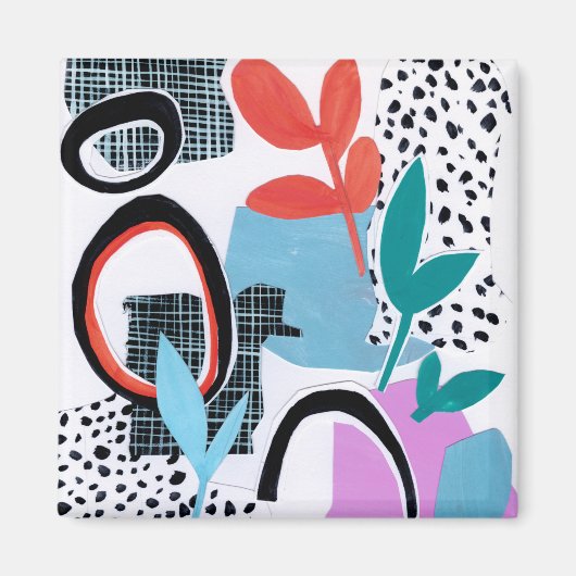 Aimant Voyage Abstrait (Devant)