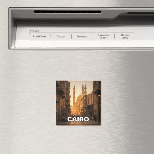 Aimant Voyage au Caire en Égypte (In Situ (Lave-vaisselle))