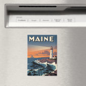 Aimant Voyage au phare du Maine (In Situ (Lave-vaisselle))