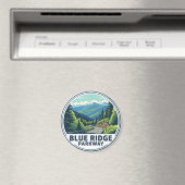 Aimant Voyage Blue Ridge Parkway (In Situ (Lave-vaisselle))