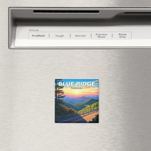 Aimant Voyage Blue Ridge Parkway (In Situ (Lave-vaisselle))