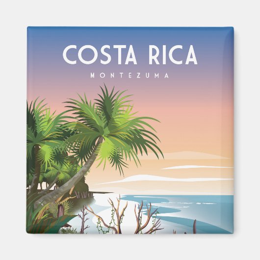 Aimant voyage Costa rica (Devant)