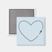 Aimant voyage d'amour (Recto/Verso)