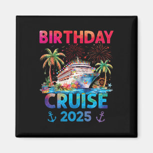 Aimant Voyage D'Anniversaire 2025 Uni-adultes Et K
