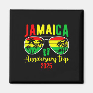 Aimant Voyage d'anniversaire en Jamaïque 2025 pour couple