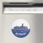 Aimant Voyage de croisière de Cozumel Bon Voyage (In Situ (Lave-vaisselle))