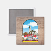 Aimant Voyage de Dachau (Recto/Verso)