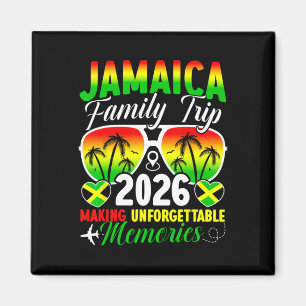 Aimant Voyage de famille en Jamaïque 2026 Créer des souve