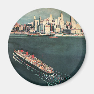 Aimant Voyage de luxe en bateau de croisière à New York C