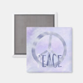 Aimant Voyage de paix violet Inspiration (Recto/Verso)