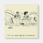 Aimant Voyage de pêche (Devant)