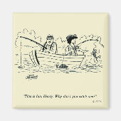 Aimant Voyage de pêche (Devant)