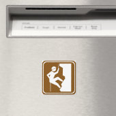 Aimant Voyage d'Escalades rocheuses (In Situ (Lave-vaisselle))