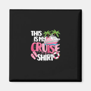 Aimant Voyage en mer mignon femmes filles Ceci est ma cro