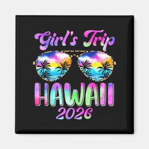 Aimant Voyage Filles Hawaï 2026 Été Week-end Plage