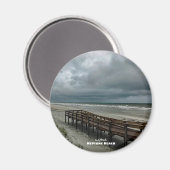 Aimant Voyage | Floride - Neptune Beach Boardwalk Sunrise (Recto/Verso)