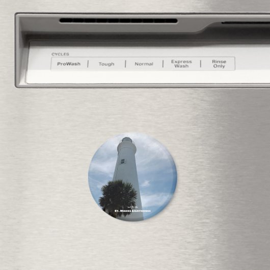 Aimant Voyage | Floride - Phare de St. Marks (In Situ (Lave-vaisselle))