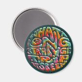 Aimant Voyage long, étrange (Recto/Verso)