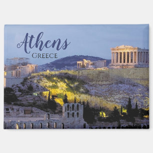 Aimant Voyage Scénique Athènes Grèce