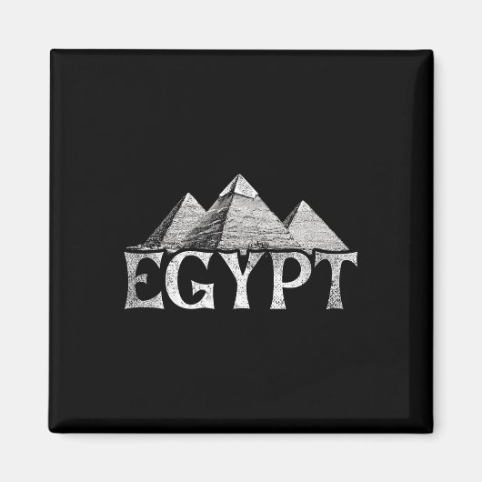 Aimant Voyage vacances Egypte Pyramides  (Devant)