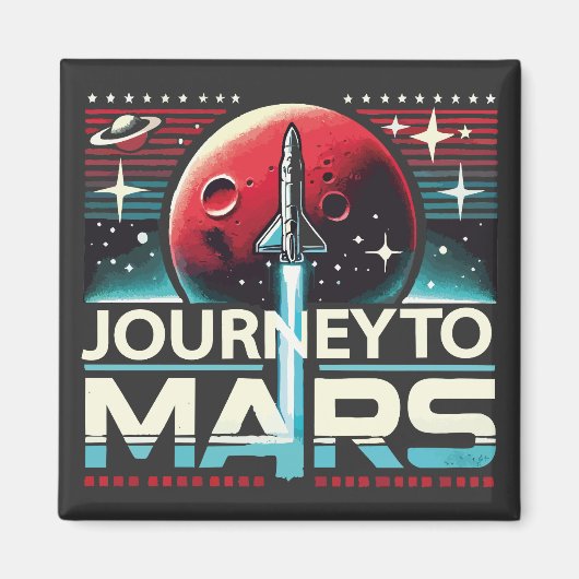 Aimant Voyage vers Mars (Devant)