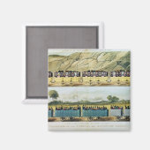 Aimant Voyager sur la Liverpool et Manchester (Recto/Verso)